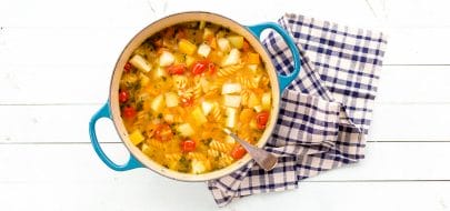 Fransk grønnsaksuppe – vegetaroppskrift